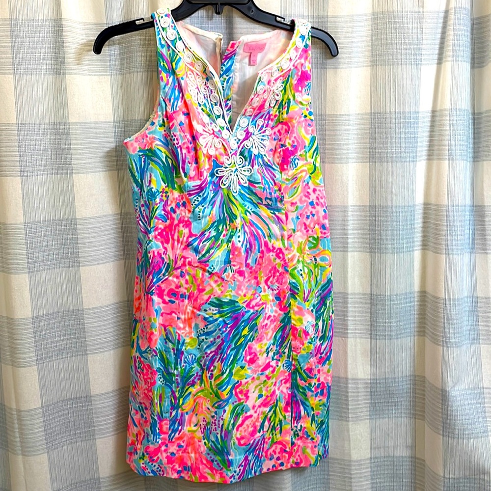 Lilly Multicolor Dress size 4 worn once